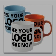 Custom Printed Logo Mugs |