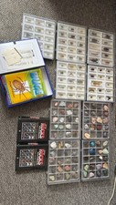 Bugs in resin collection and rocks collection 