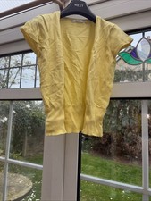 Ladies M&Co Size Small Yellow