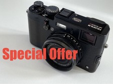 Fujifilm X100S Black Camera (Fuji) 23mm F2 X-Trans - very good condition - Boxed