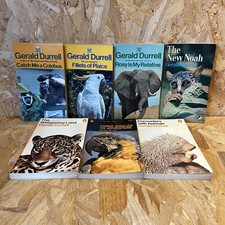 Vintage Gerald Durrell Books Bundle x 7 - Fontana/Penguin Paperbacks
