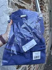 Damart Polo Shirt Blue Large