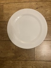 Set Of Four Wedgwood Bone China White China Service Plate 31cm