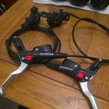 AVID JUICY 7 SEVEN MTB DISC BRAKES HYDRAULIC FRONT AND REAR 185mm ROTORS z814