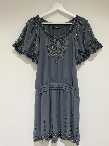 Oasis grey embellished - embellished, 20’s
