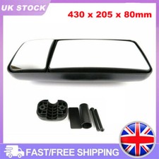 Tractor Truck Digger Double Universal Mirror Wing Split Fixing Zoom Dual HGV