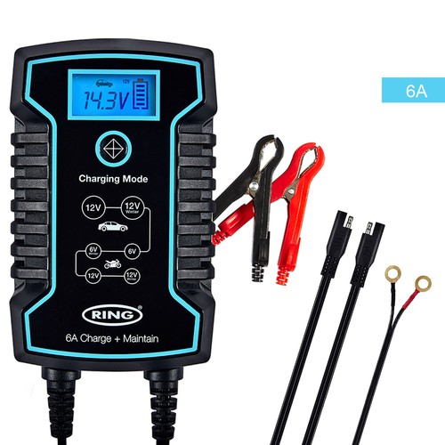 Smart battery charger for - 6a,
