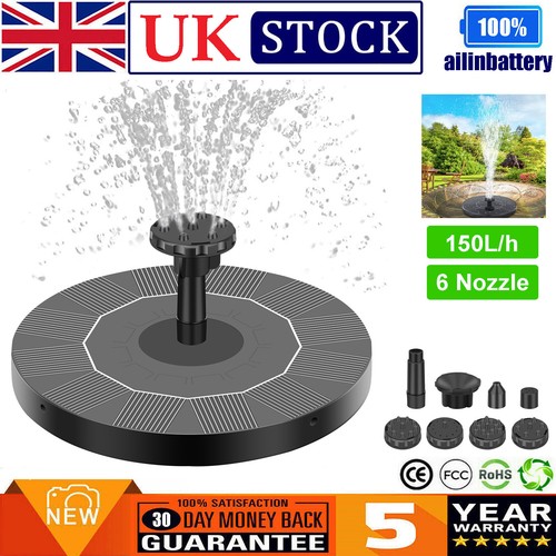 Solar powered fountain water - solar,