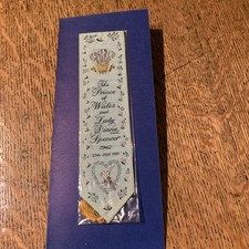 Cash's of Coventry Silk Woven Bookmark * The Marriage of Charles and Diana 1981