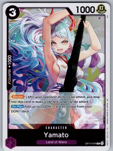 Yamato op17 074 rare - op17-074, the