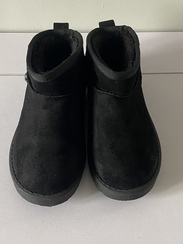 Girls black ugg boots - girls,