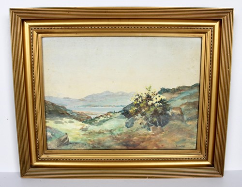 Original watercolour by - ,