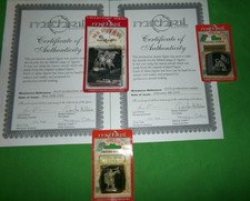 Rare Metal Mithril Lord of the Rings Production Masters with Certificates