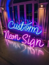 Led sign illuminated - 3d,