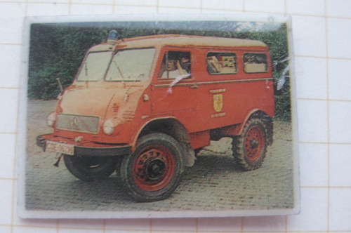 Unimog fire engine - engine, mercedes