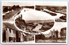 Postcard Perth Scotland 5 views real photo