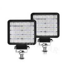 2X 4in 90W LED Square Driving