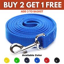 Dog Training Leash Lead 1.5M- 30M Long Strong Tracking Recall Leash Line Walking