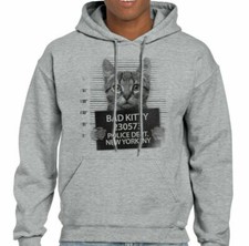 Bad Kitty Mens Funny Cat