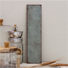 Matt rustic decorative mint/brown/blue 7.5x30cm/15x15cm wall tiles 20 pcs