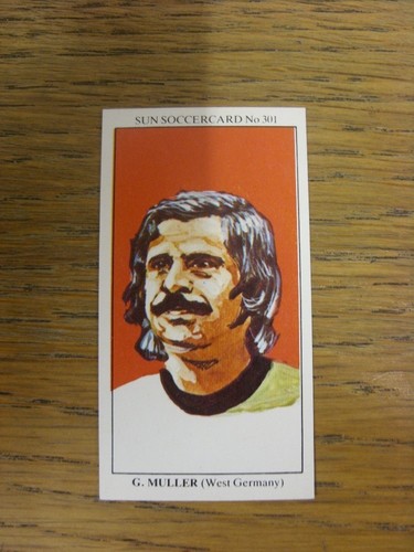 1979 1980 the sun soccercards - 1979/1980,