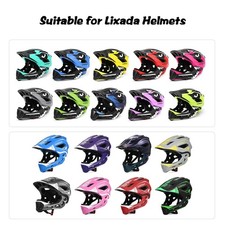 Kids Detachable Full Face Bike Helmet Cycling Sports Safety Protective Helmet UK