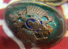 Guilloche Egg Russian silver