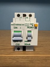 Crabtree Polestar RCBO RCD