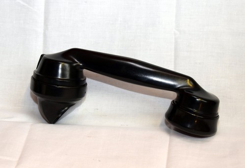 Gpo black telephone handset - telephone,