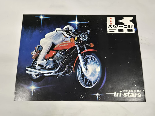 Nos 1972 kawasaki 500 mach - kawasaki,