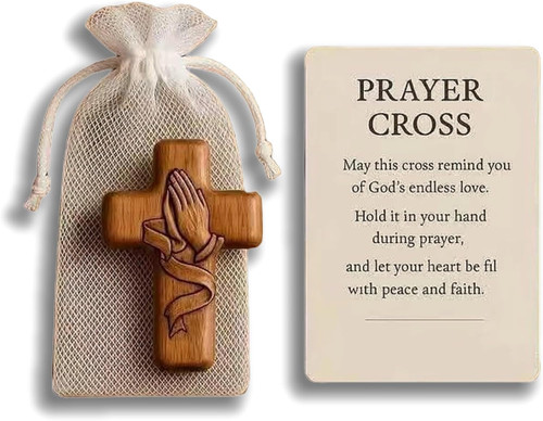 Prayer cross gift - prayer, gift,handmade