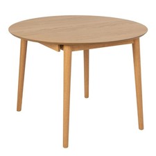 Montreux Round Extending Dining Table in Oak