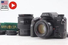 2 Lens[Near MINT] Minolta Dynax Maxxum Alpha α a 7 50mm f1.4 28-105mm From...