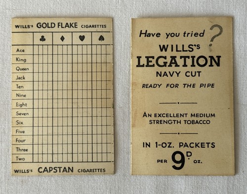 Vintage wills capstan - vintage, gold