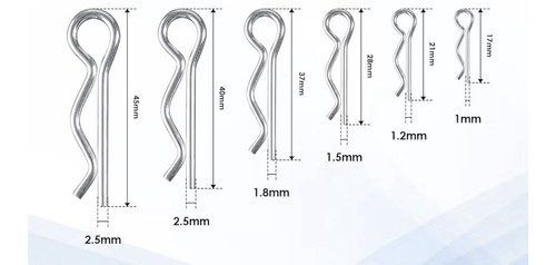 Clips cotter pins - r,