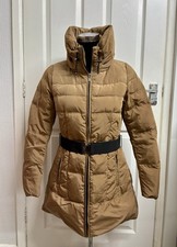 Zara Tan Down Puffer Jacket