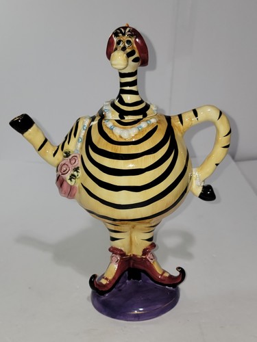 Unusual fun zebra - fun, teapot