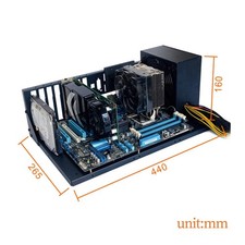 Computer Chassis Frame Open