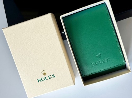 Authentic rolex leather travel - rolex,