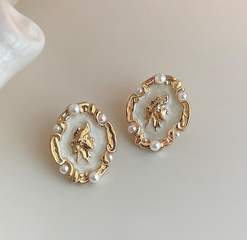 14ct gold plated cameo - 14ct, gold-plated