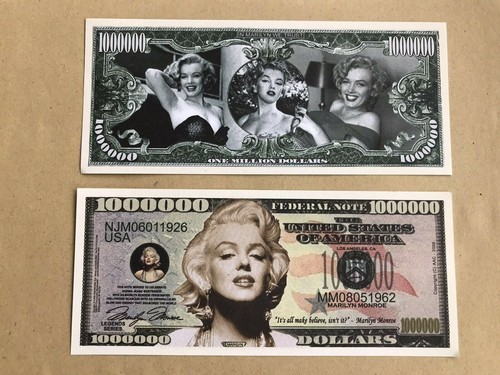 Two marilyn monroe one million - monroe,