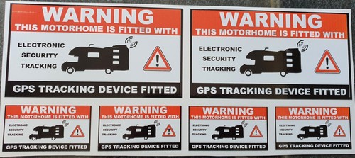 Motorhome tracker fitted