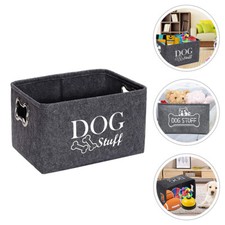  Storage Box Bin Dog Toy Basket Puppy Stuff Accessories Container
