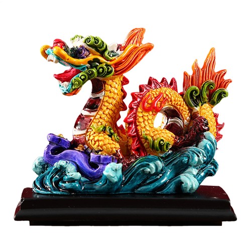 Small colorful chinese dragon - small,