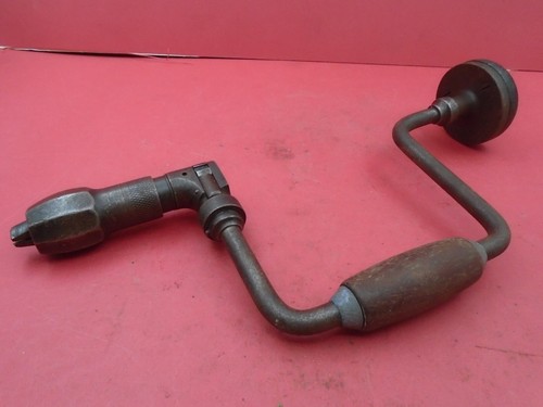 Vintage carpenters brace - vintage,