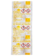 200 OASIS WATER PURIFICATION TABLETS 8.5mg BRITISH PURIFYING TRAVEL EXP 2027