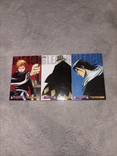 Bleach manga series - bleach, 3-in-1