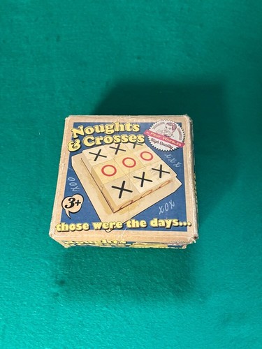 Wooden noughts and crosses - wooden,,