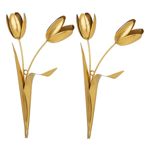 Dilatata metal flowers - flowers, wall