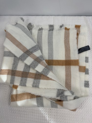 Zara oversized plaid scarf - plaid,